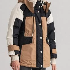 ΑΝΔΡΑΣ GANT ΜΠΟΥΦΑΝ D2. COLOR BLOCKED DOWN PARKA Brown