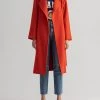 ΑΝΔΡΑΣ GANT ΠΑΛΤΟ D1. WOOL BLEND BELTED COAT Orange -ΓΥΝΑΙΚΑ ΡΟΥΧΑ ΠΑΝΩΦΟΡΙΑ Εκπτώσεις 3510OGANT3500024 Orange 1
