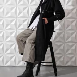 ΑΝΔΡΑΣ ALE ΠΑΛΤΟ Black -ΓΥΝΑΙΚΑ ΡΟΥΧΑ ΠΑΝΩΦΟΡΙΑ Εκπτώσεις 3510P0ALE3500017 Black 4