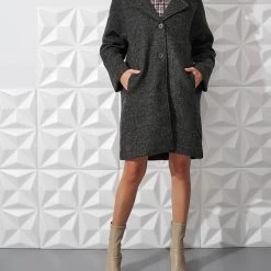 ΑΝΔΡΑΣ ALE ΗΜΙΠΑΛΤΟ DarkGray -ΓΥΝΑΙΚΑ ΡΟΥΧΑ ΠΑΝΩΦΟΡΙΑ Εκπτώσεις 3510P0ALE3520005 DarkGray 4