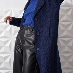 ΑΝΔΡΑΣ ALE ΗΜΙΠΑΛΤΟ MidnightBlue -ΓΥΝΑΙΚΑ ΡΟΥΧΑ ΠΑΝΩΦΟΡΙΑ Εκπτώσεις 3510P0ALE3520005 MidnightBlue 4