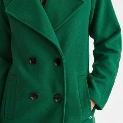 ΑΝΔΡΑΣ TOP SECRET LADY''S COAT SPZ0635#G# DarkGreen -ΓΥΝΑΙΚΑ ΡΟΥΧΑ ΠΑΝΩΦΟΡΙΑ Εκπτώσεις 3510P0TOP3500001 DarkGreen 5
