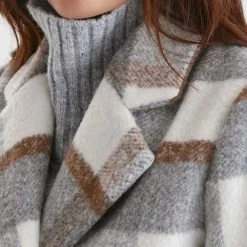 ΑΝΔΡΑΣ TOP SECRET LADY''S COAT SPZ0636#G# Gray -ΓΥΝΑΙΚΑ ΡΟΥΧΑ ΠΑΝΩΦΟΡΙΑ Εκπτώσεις 3510P0TOP3500006 Gray 4