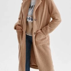 ΑΝΔΡΑΣ TOP SECRET LADY''S COAT SPZ0629#G# Biege