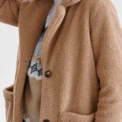 ΑΝΔΡΑΣ TOP SECRET LADY''S COAT SPZ0629#G# Biege -ΓΥΝΑΙΚΑ ΡΟΥΧΑ ΠΑΝΩΦΟΡΙΑ Εκπτώσεις 3510P0TOP3500007 Biege 3