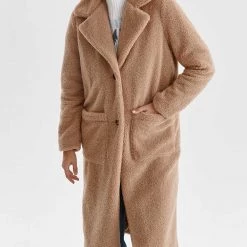 ΑΝΔΡΑΣ TOP SECRET LADY''S COAT SPZ0629#G# Biege -ΓΥΝΑΙΚΑ ΡΟΥΧΑ ΠΑΝΩΦΟΡΙΑ Εκπτώσεις 3510P0TOP3500007 Biege 4