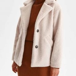 ΑΝΔΡΑΣ TOP SECRET LADY''S COAT SPZ0627#G# Biege