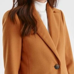 ΑΝΔΡΑΣ TOP SECRET LADY''S COAT SPZ0632#G# Camel -ΓΥΝΑΙΚΑ ΡΟΥΧΑ ΠΑΝΩΦΟΡΙΑ Εκπτώσεις 3510P0TOP3500010 Camel 4