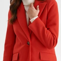 ΑΝΔΡΑΣ TOP SECRET LADY''S COAT SPZ0649#G# Red -ΓΥΝΑΙΚΑ ΡΟΥΧΑ ΠΑΝΩΦΟΡΙΑ Εκπτώσεις 3510P0TOP3500013 Red 3