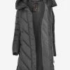 ΑΝΔΡΑΣ FUNKY BUDDHA Μακρύ καπιτονέ μπουφάν με βαριά επένδυση DarkGray -ΓΥΝΑΙΚΑ ΡΟΥΧΑ ΠΑΝΩΦΟΡΙΑ Εκπτώσεις 3510PFUNK3120003 DarkGray 1
