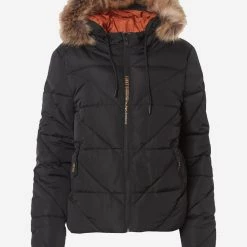 ΑΝΔΡΑΣ FUNKY BUDDHA Καπιτονέ Μπουφάν με γούνα στην κουκούλα Black -ΓΥΝΑΙΚΑ ΡΟΥΧΑ ΠΑΝΩΦΟΡΙΑ Εκπτώσεις 3510PFUNK3120004 Black 3