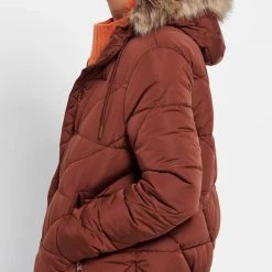 ΑΝΔΡΑΣ FUNKY BUDDHA Καπιτονέ Μπουφάν με γούνα στην κουκούλα Brown -ΓΥΝΑΙΚΑ ΡΟΥΧΑ ΠΑΝΩΦΟΡΙΑ Εκπτώσεις 3510PFUNK3120004 Brown 3