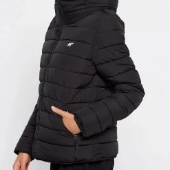 ΑΝΔΡΑΣ FUNKY BUDDHA Καπιτονέ μπουφάν με κρυφή κουκούλα Black -ΓΥΝΑΙΚΑ ΡΟΥΧΑ ΠΑΝΩΦΟΡΙΑ Εκπτώσεις 3510PFUNK3120005 Black 3