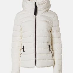 ΑΝΔΡΑΣ FUNKY BUDDHA Καπιτονέ μπουφάν με κρυφή κουκούλα White -ΓΥΝΑΙΚΑ ΡΟΥΧΑ ΠΑΝΩΦΟΡΙΑ Εκπτώσεις 3510PFUNK3120005 White 3