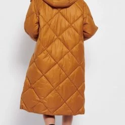 ΑΝΔΡΑΣ FUNKY BUDDHA Loose Fit Puffer μπουφάν με αποσπώμενη κουκούλα Brown -ΓΥΝΑΙΚΑ ΡΟΥΧΑ ΠΑΝΩΦΟΡΙΑ Εκπτώσεις 3510PFUNK3120006 Brown 2