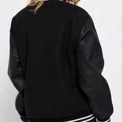 ΑΝΔΡΑΣ FUNKY BUDDHA Loose Fit Bomber τζάκετ JetBlack -ΓΥΝΑΙΚΑ ΡΟΥΧΑ ΠΑΝΩΦΟΡΙΑ Εκπτώσεις 3510PFUNK3120012 JetBlack 2