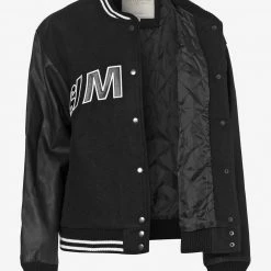 ΑΝΔΡΑΣ FUNKY BUDDHA Loose Fit Bomber τζάκετ JetBlack -ΓΥΝΑΙΚΑ ΡΟΥΧΑ ΠΑΝΩΦΟΡΙΑ Εκπτώσεις 3510PFUNK3120012 JetBlack 4