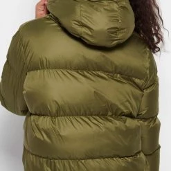 ΑΝΔΡΑΣ FUNKY BUDDHA Loose Fit Puffer τζάκετ Khaki -ΓΥΝΑΙΚΑ ΡΟΥΧΑ ΠΑΝΩΦΟΡΙΑ Εκπτώσεις 3510PFUNK3120015 Khaki 2