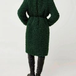 ΑΝΔΡΑΣ MEXX Faux Fur Coat With Belt MediumForestGreen -ΓΥΝΑΙΚΑ ΡΟΥΧΑ ΠΑΝΩΦΟΡΙΑ Εκπτώσεις 3510PMEXX3120005 MediumForestGreen 2