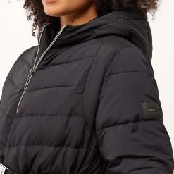 ΑΝΔΡΑΣ MEXX Midi Length Hooded Padded Jacket Women Black -ΓΥΝΑΙΚΑ ΡΟΥΧΑ ΠΑΝΩΦΟΡΙΑ Εκπτώσεις 3510PMEXX3120007 Black 5