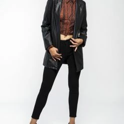 ΑΝΔΡΑΣ STAFF Gigi Wmn Vegan Leather Jacket Black -ΓΥΝΑΙΚΑ ΡΟΥΧΑ ΠΑΝΩΦΟΡΙΑ Εκπτώσεις 3510PSTAF3120020 Black 4