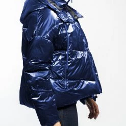 ΑΝΔΡΑΣ STAFF Sandy 1 Wmn Puffer Jacket Blue -ΓΥΝΑΙΚΑ ΡΟΥΧΑ ΠΑΝΩΦΟΡΙΑ Εκπτώσεις 3510PSTAF3120021 Blue 3