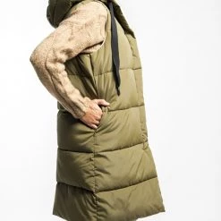ΑΝΔΡΑΣ STAFF Shirley Wmn Sleeveless Jacket Olive -ΓΥΝΑΙΚΑ ΡΟΥΧΑ ΠΑΝΩΦΟΡΙΑ Εκπτώσεις 3510PSTAF3120022 Olive 3