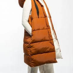 ΑΝΔΡΑΣ STAFF Shirley Wmn Sleeveless Jacket Orange -ΓΥΝΑΙΚΑ ΡΟΥΧΑ ΠΑΝΩΦΟΡΙΑ Εκπτώσεις 3510PSTAF3120022 Orange 3