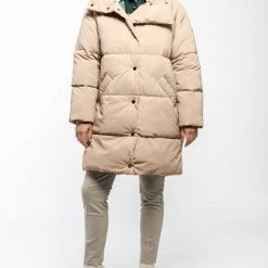 ΑΝΔΡΑΣ STAFF Stefany Wmn Puffer Jacket Biege -ΓΥΝΑΙΚΑ ΡΟΥΧΑ ΠΑΝΩΦΟΡΙΑ Εκπτώσεις 3510PSTAF3120023 Biege 4