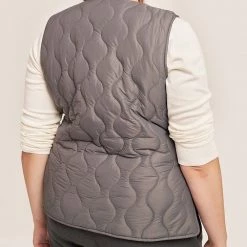 ΑΝΔΡΑΣ PARABITA Μπουφάν Body Warmer με ελαφριά επένδυση Gray -ΓΥΝΑΙΚΑ ΡΟΥΧΑ ΠΑΝΩΦΟΡΙΑ Εκπτώσεις 3510TPARA3120032 Gray 2