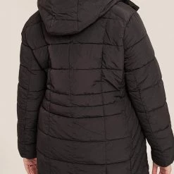 ΑΝΔΡΑΣ PARABITA Καπιτονέ μπουφάν με κουκούλα Black -ΓΥΝΑΙΚΑ ΡΟΥΧΑ ΠΑΝΩΦΟΡΙΑ Εκπτώσεις 3510TPARA3120034 Black 2