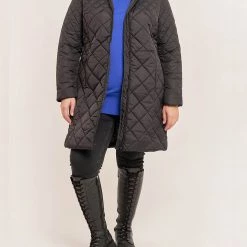 ΑΝΔΡΑΣ PARABITA Καπιτονέ μακρύ μπουφάν Black