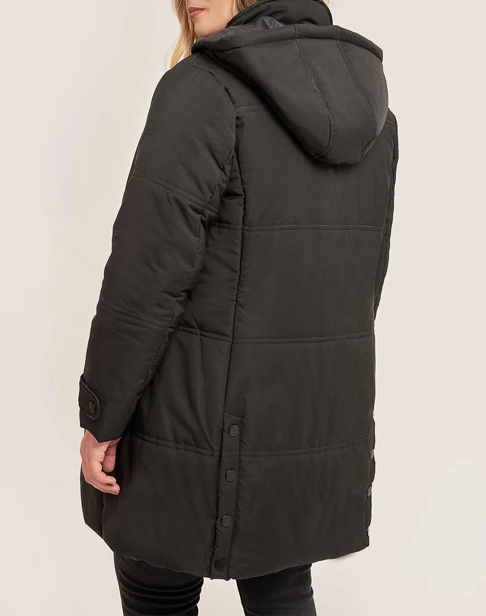 ΑΝΔΡΑΣ PARABITA Μπουφάν με κουκουλα Black 4 ΑΝΔΡΑΣ PARABITA Μπουφάν με κουκουλα Black - Image 2