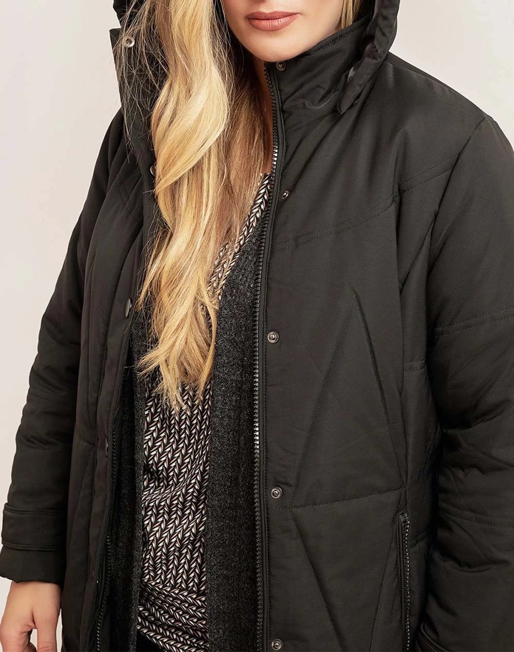 ΑΝΔΡΑΣ PARABITA Μπουφάν με κουκουλα Black 5 ΑΝΔΡΑΣ PARABITA Μπουφάν με κουκουλα Black - Image 3