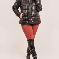 ΑΝΔΡΑΣ PARABITA Μπουφάν κοντό με γούνα στην κουκουλα Black -ΓΥΝΑΙΚΑ ΡΟΥΧΑ ΠΑΝΩΦΟΡΙΑ Εκπτώσεις 3510TPARA3120039 Black 3