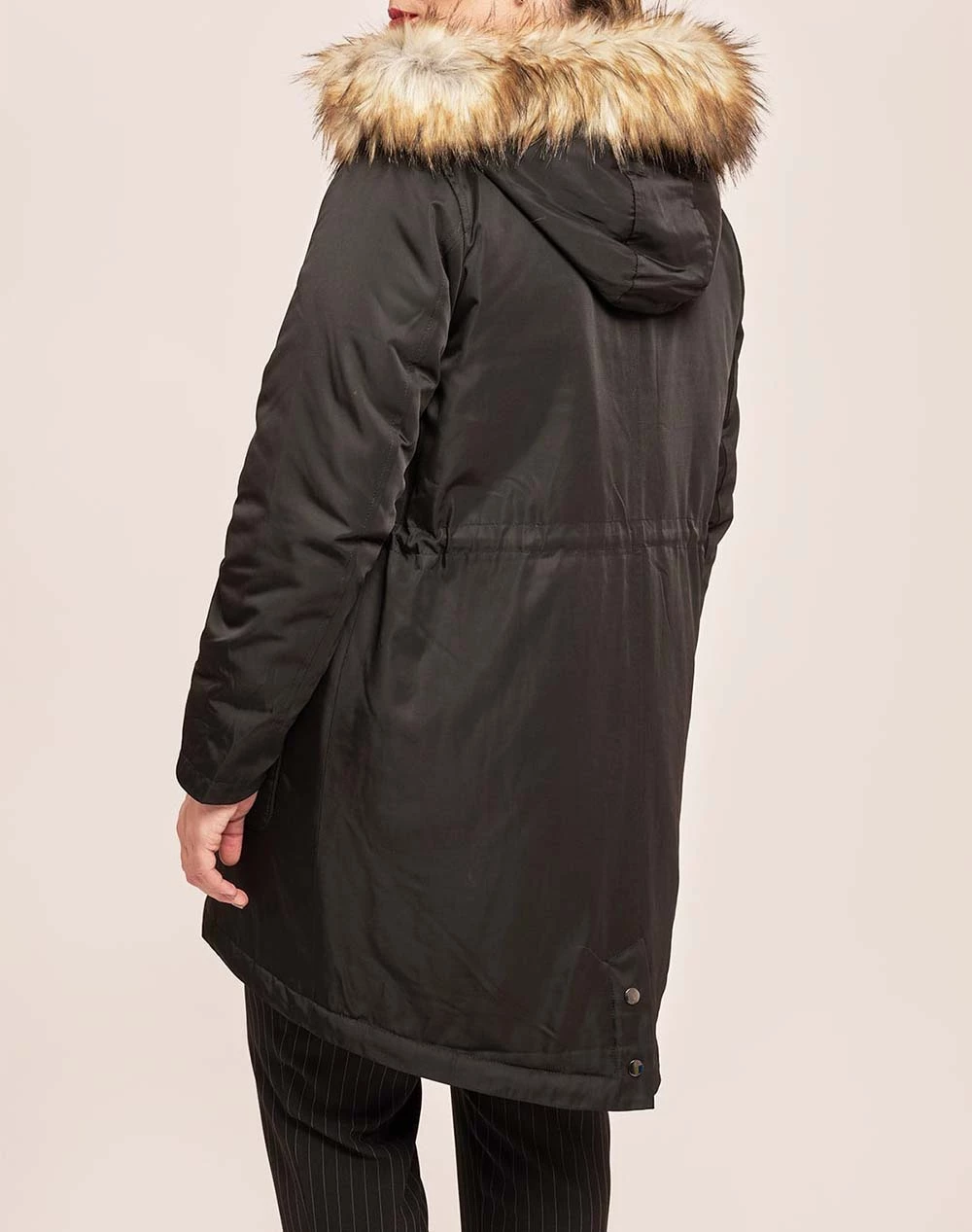 ΑΝΔΡΑΣ PARABITA Παρκά ναυλον Black 4 ΑΝΔΡΑΣ PARABITA Παρκά ναυλον Black - Image 2