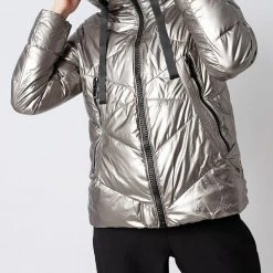 VETO ΑΝΔΡΑΣ FIBES PUFFER MetallicSilver -ΓΥΝΑΙΚΑ ΡΟΥΧΑ ΠΑΝΩΦΟΡΙΑ Εκπτώσεις 3510TVETO3150005 MetallicSilver 4